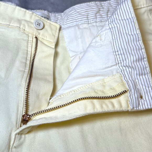 Lee Capri Pants Womens 14 Petites Yellow Comfy Stretch Casual Fall Spring - Picture 6 of 14